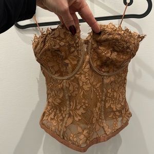 EXPRESS Strapless Corset